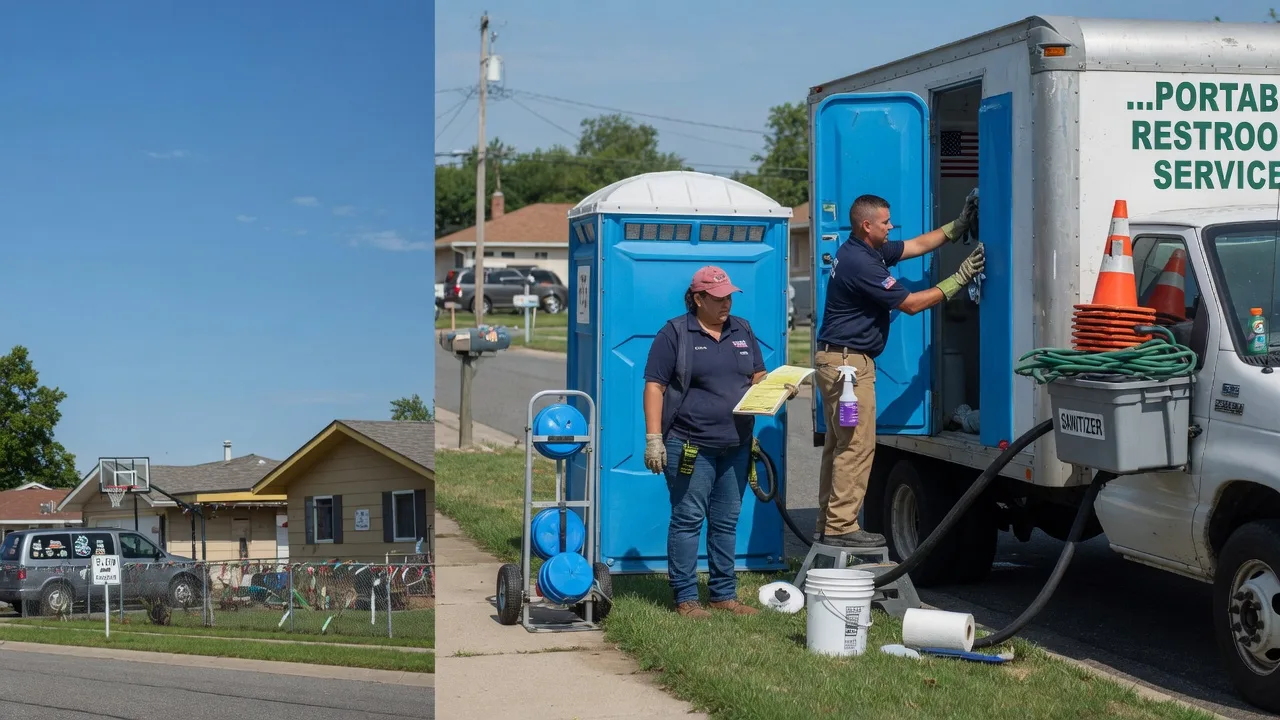 Portable Toilet Rental in Sandyville, WV near me